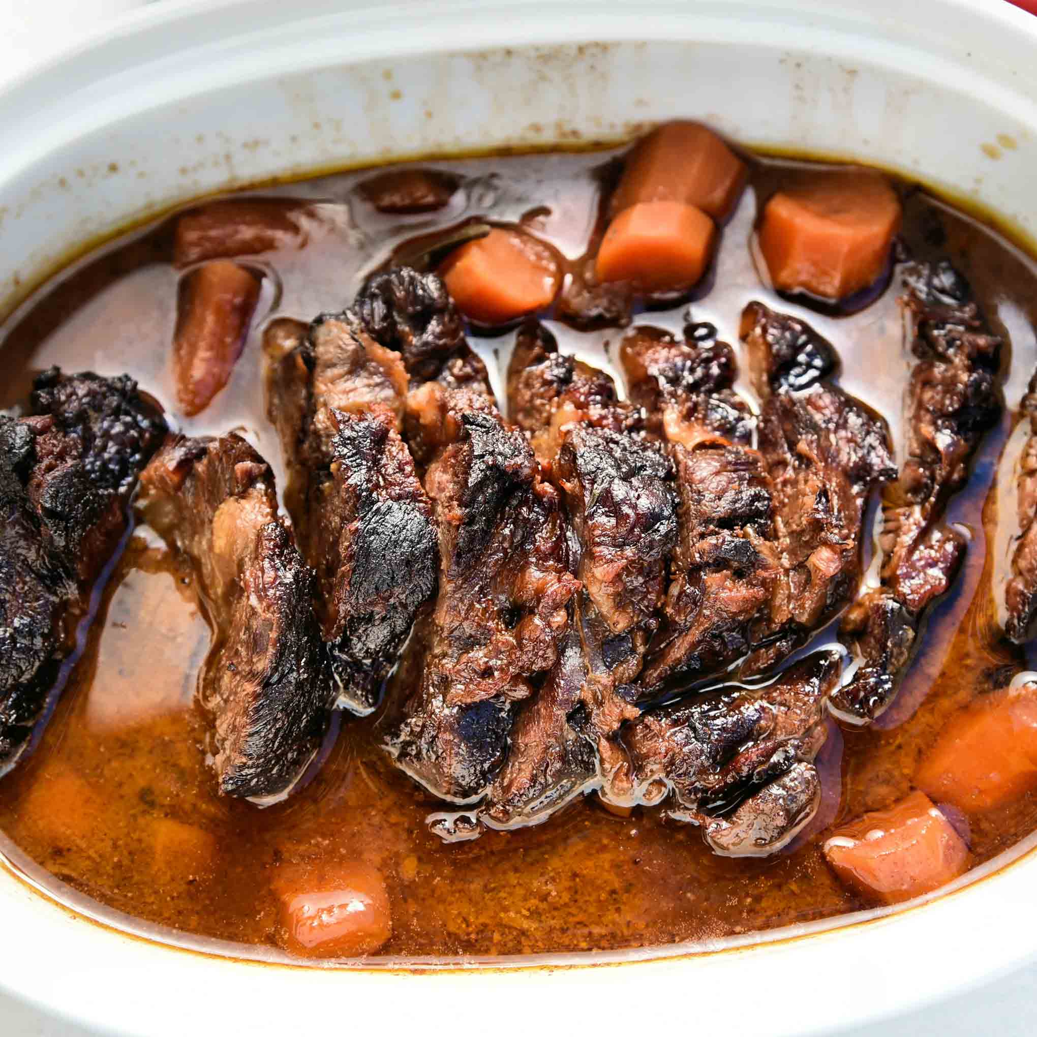 Miso Soy Braised Wagyu Brisket