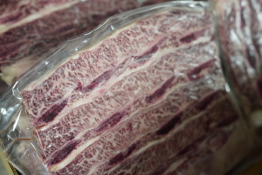 Fullblood Kosher Wagyu Korean Style Ribs Chu's Meat Market
