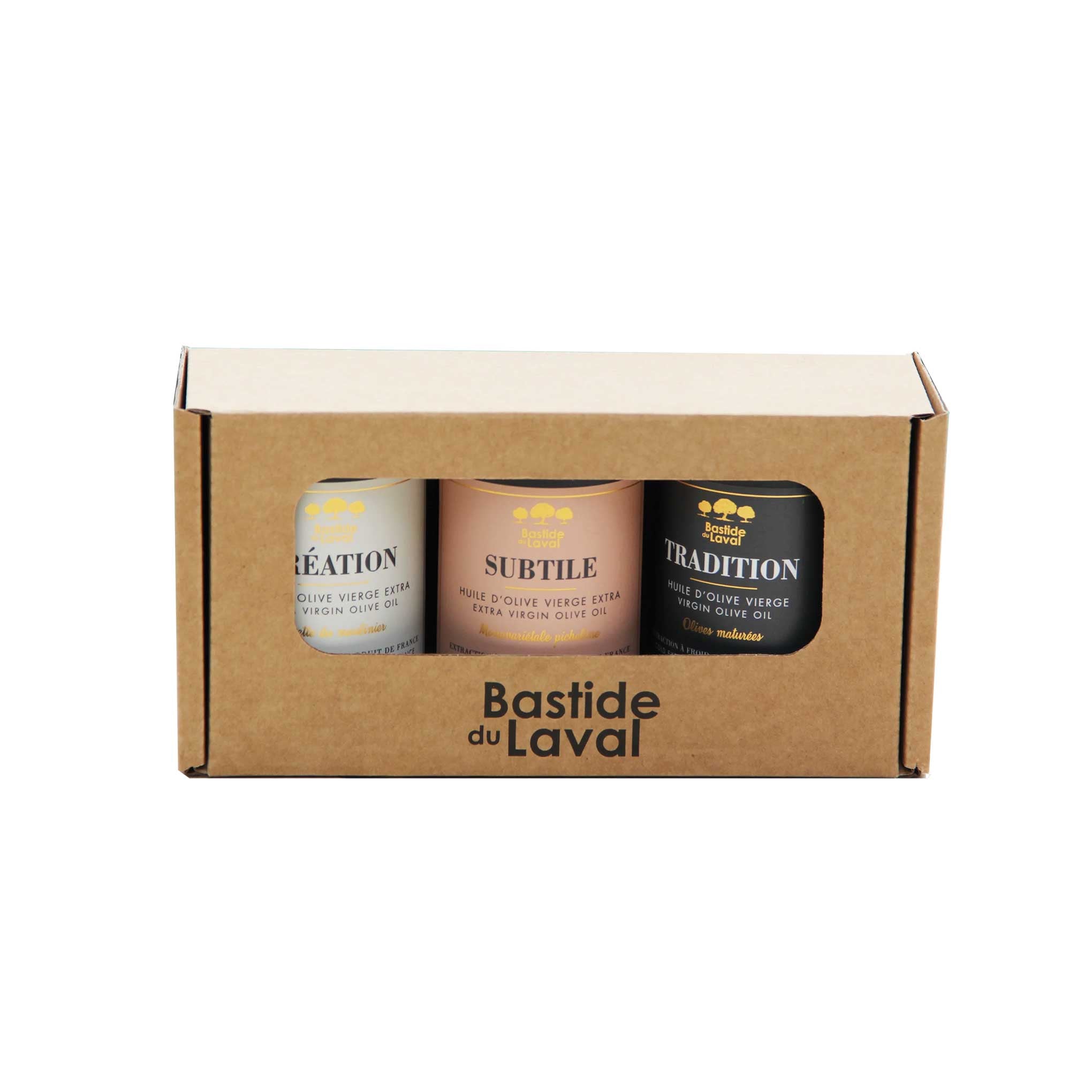 BASTIDE DU LAVAL - Trio of Fruity Olives