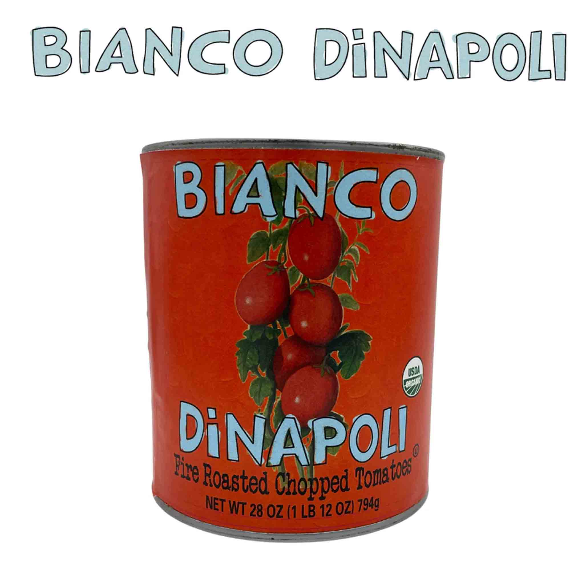 Bianco Dinapoli - Fire Roasted Chopped Tomatoes