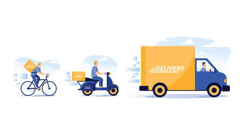Image depicts our delivery service that delivers Fullblood Kosher Wagyu to your door.