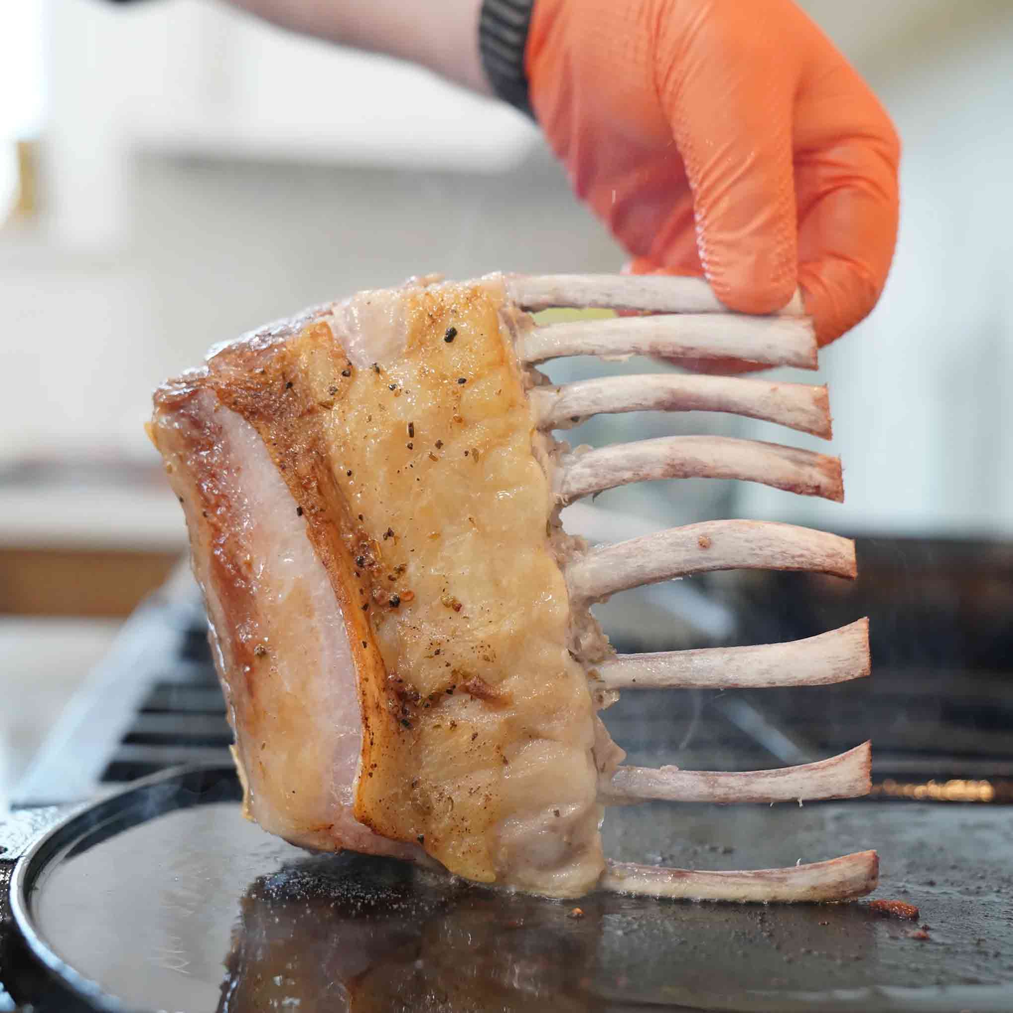 Rack of Lamb with Chimichurri