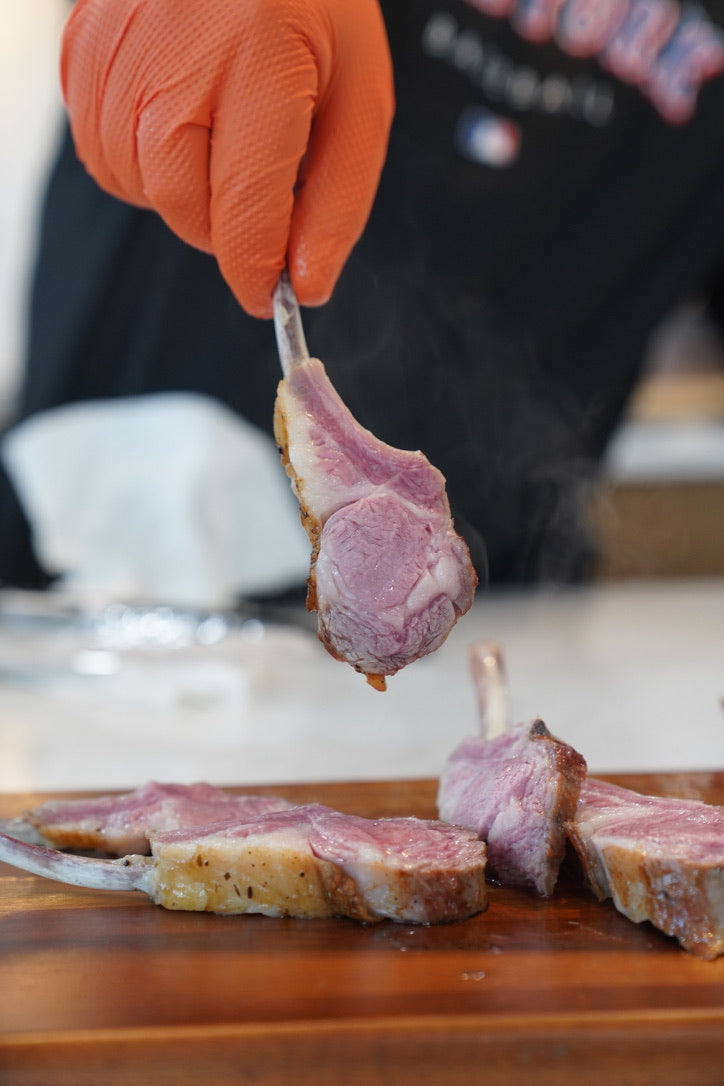 Rack of Lamb with Chimichurri