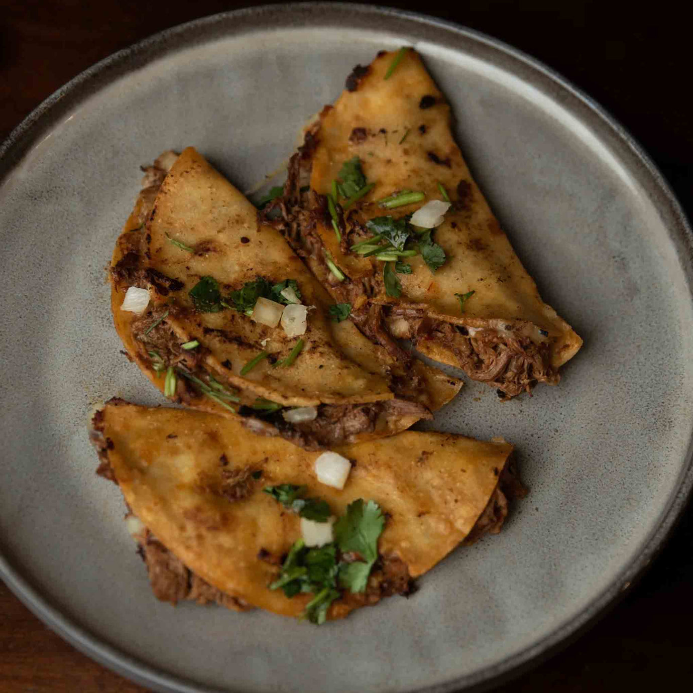 Kosher Wagyu Birria Style Tacos