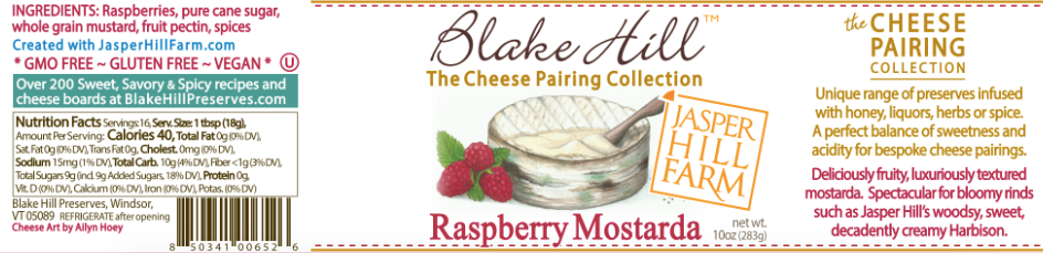 Raspberry Mostarda Label