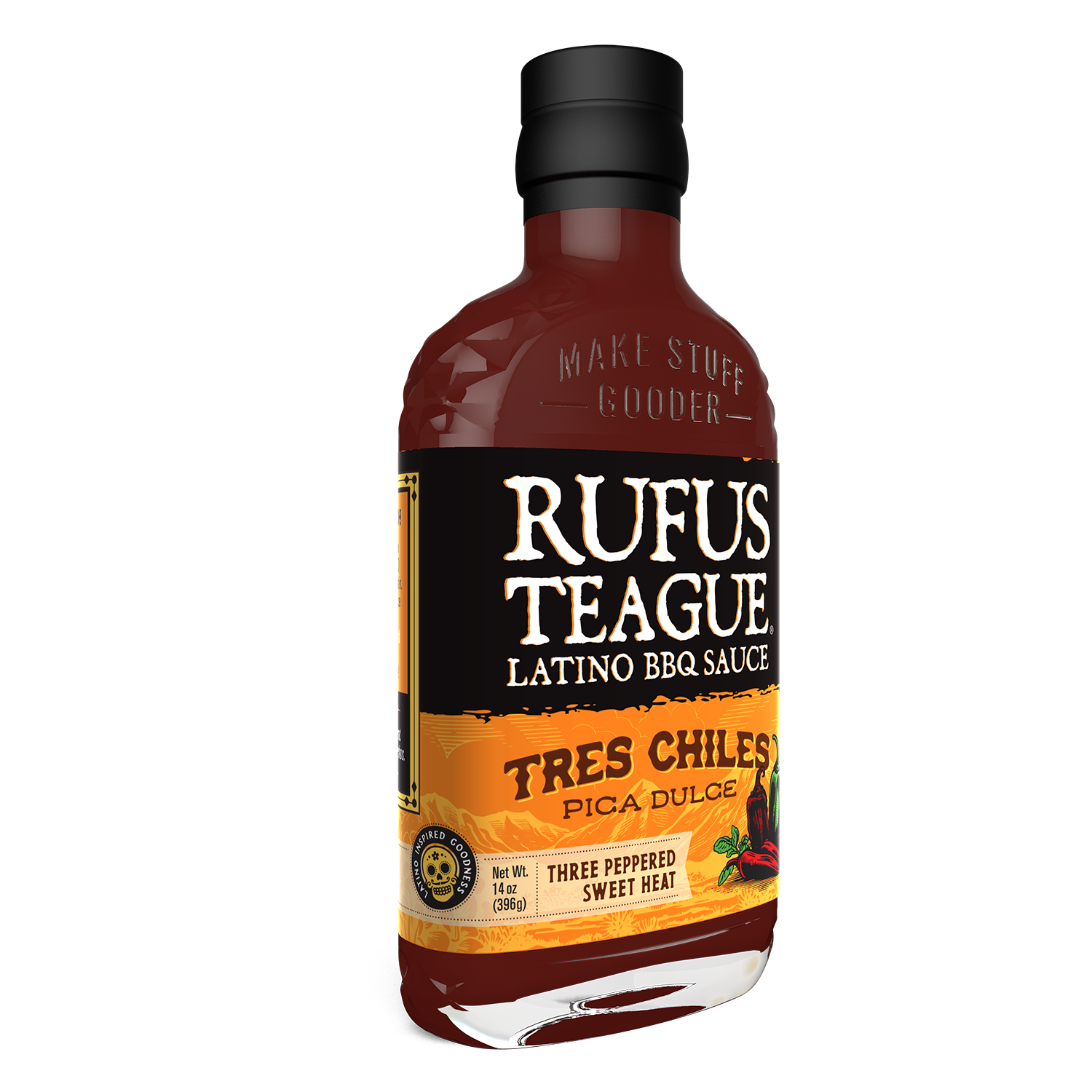 Rufus Teague - Tres Chiles Pica Dulce - Latino Inspired BBQ Sauce