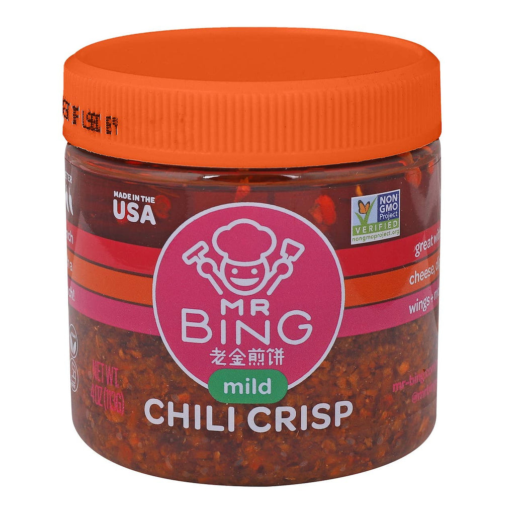 Mr Bing Mild Chili Crisp, 4 oz