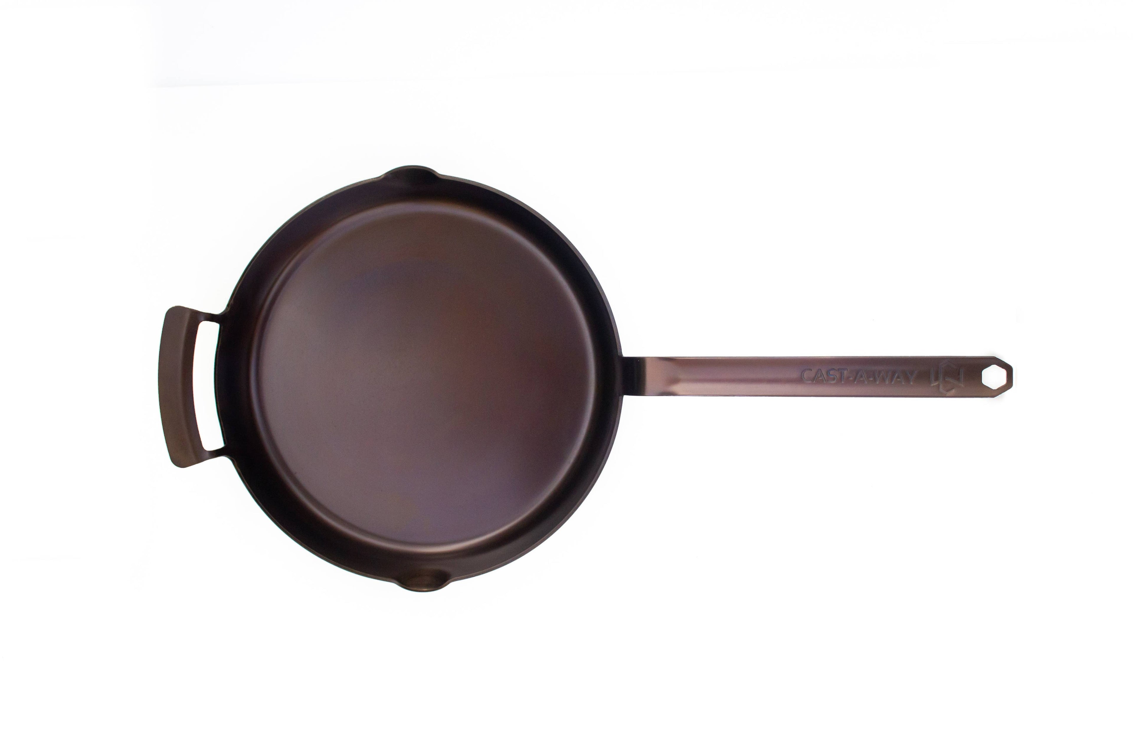 Cast-A-Way Carbon - 12" Carbon Steel Skillet