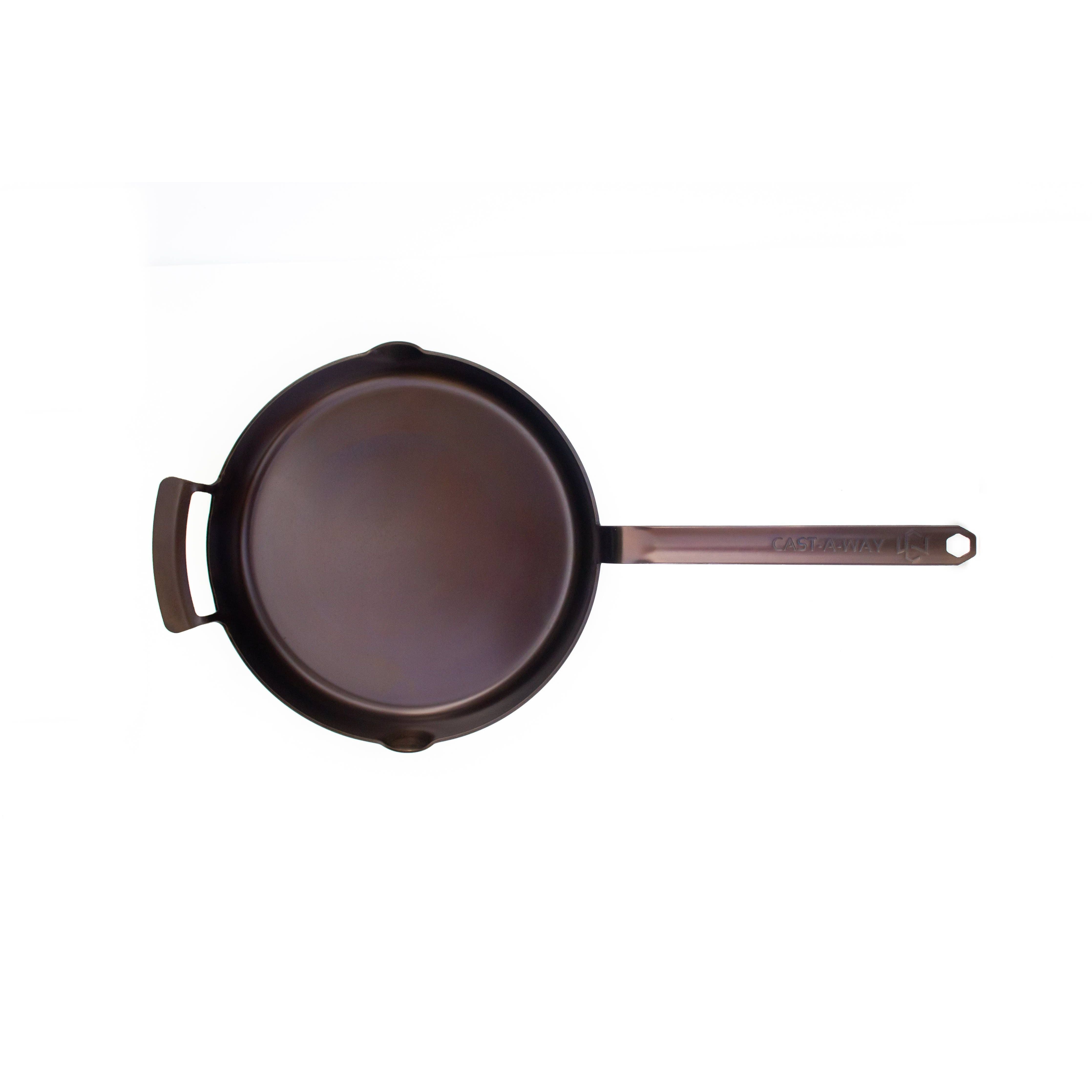 Cast-A-Way Carbon - 12" Carbon Steel Skillet — Chu's Meat Market