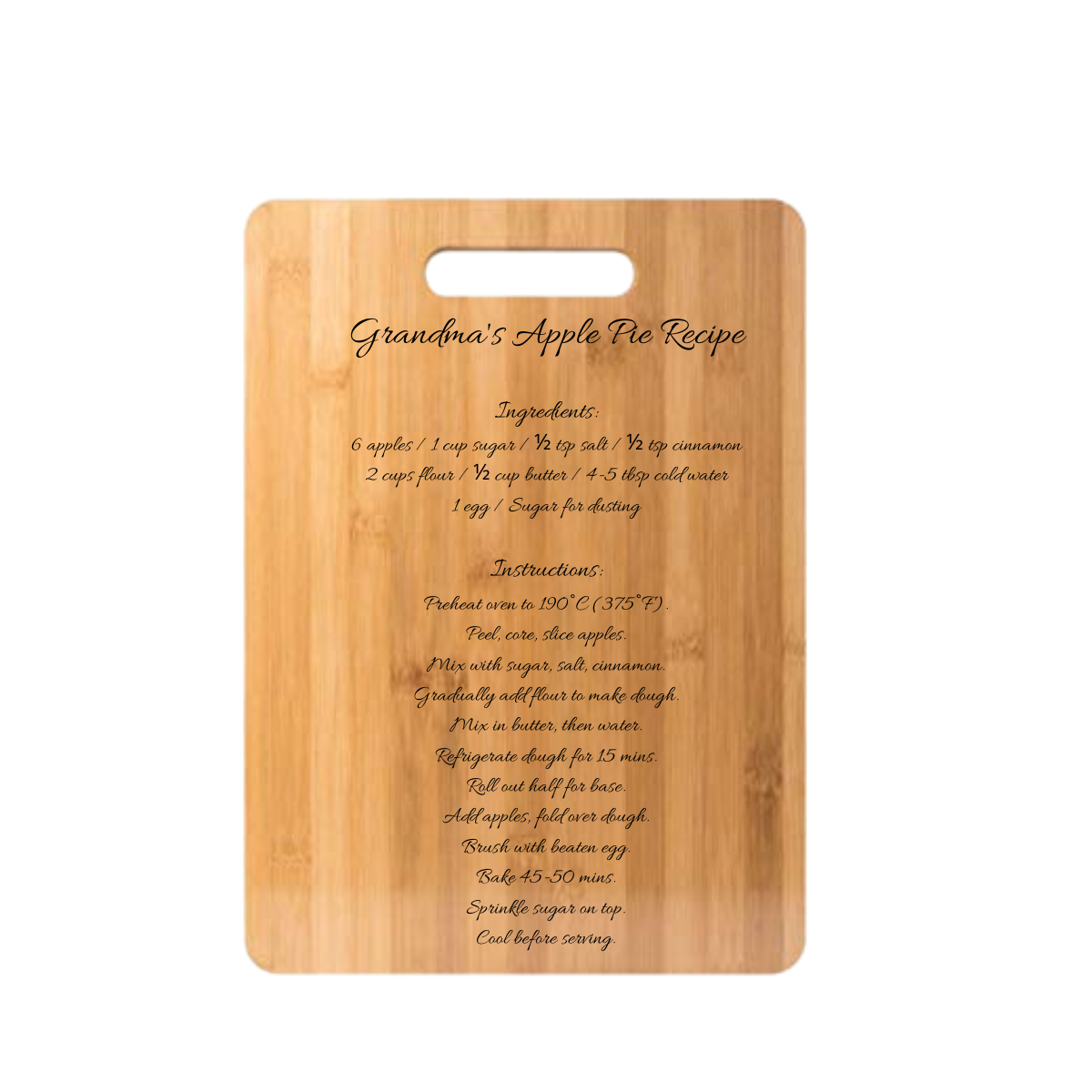 Chu's Bamboo Cutting Boards