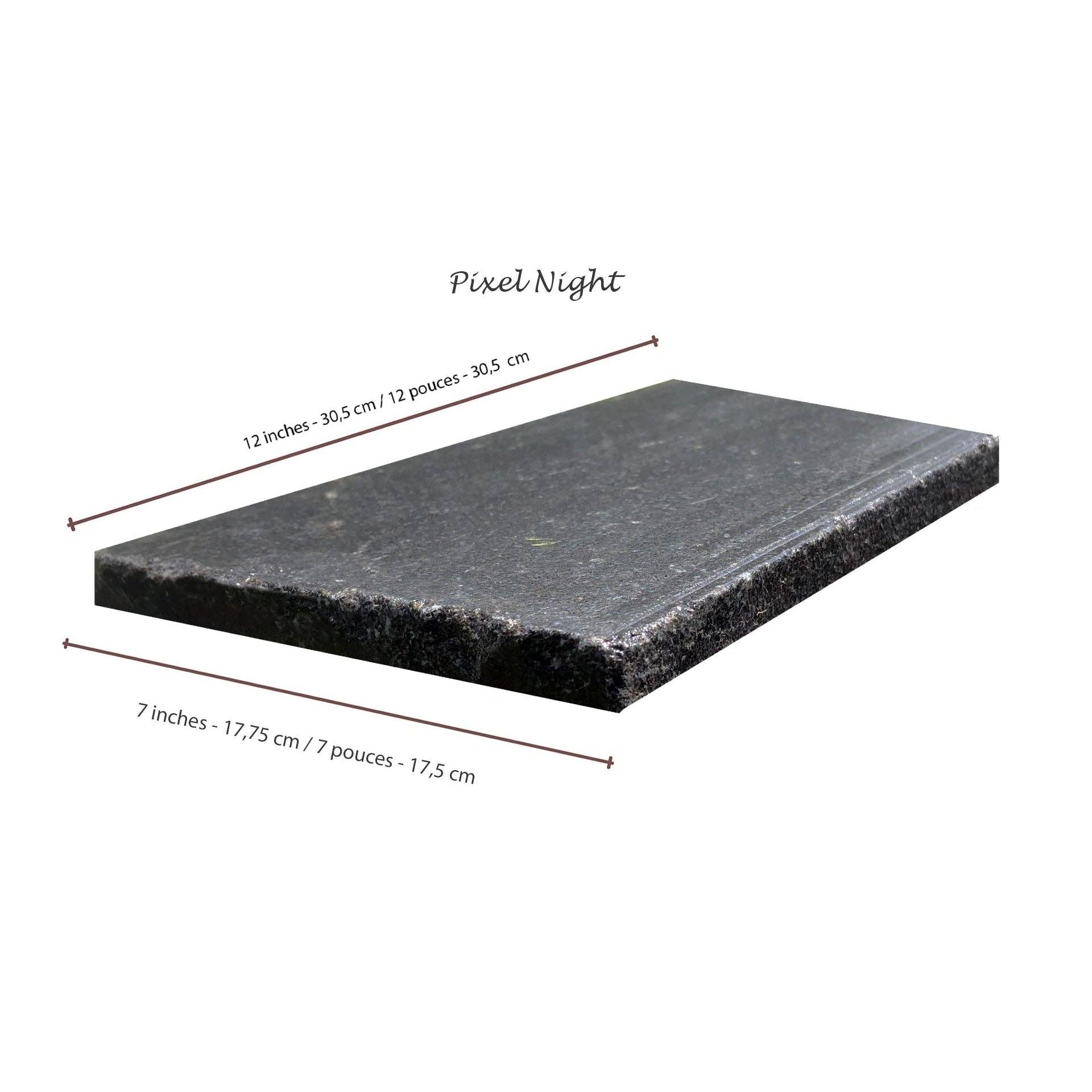 BBQ Stone griddle | 7’’ x 12’’ x 1’'