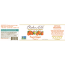 Peach Ginger Label