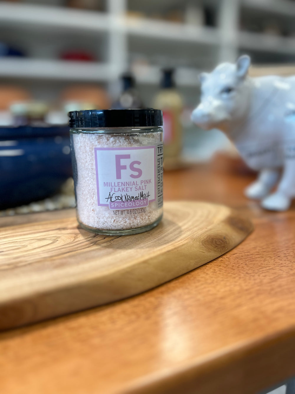 Spiceology - Millennial Pink Flakey Salt | Glass Jar