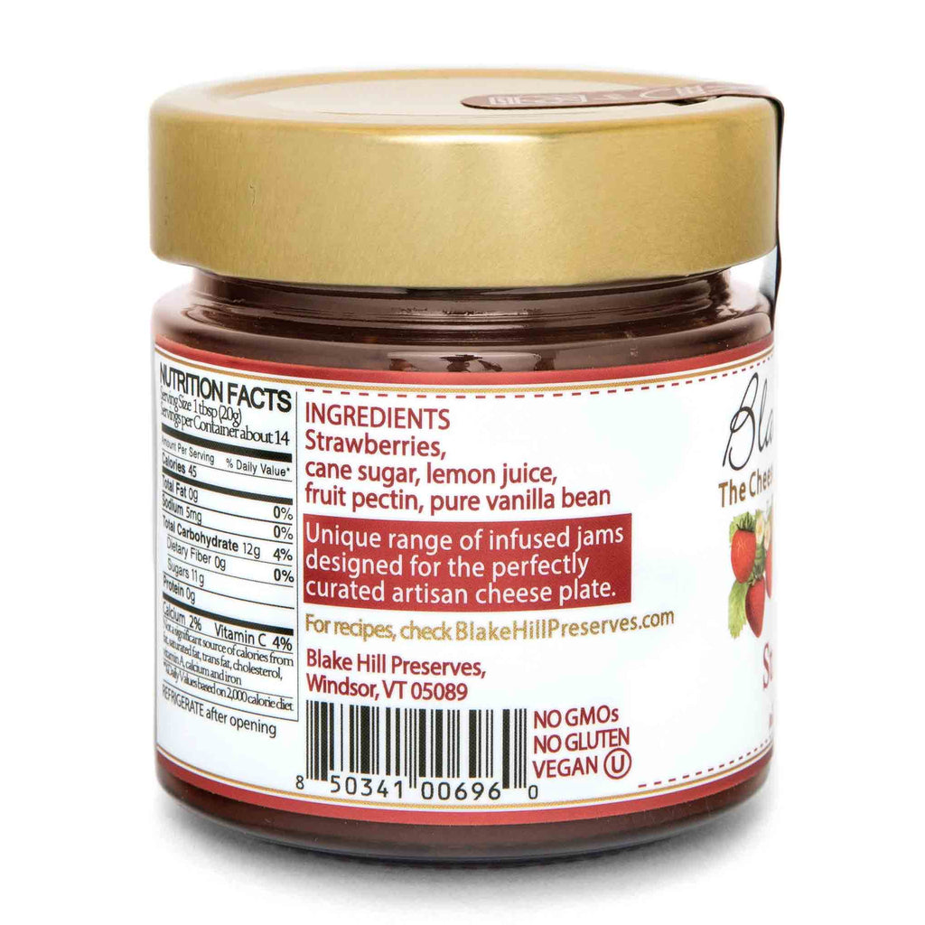 Kosher Strawberry Vanilla Jam