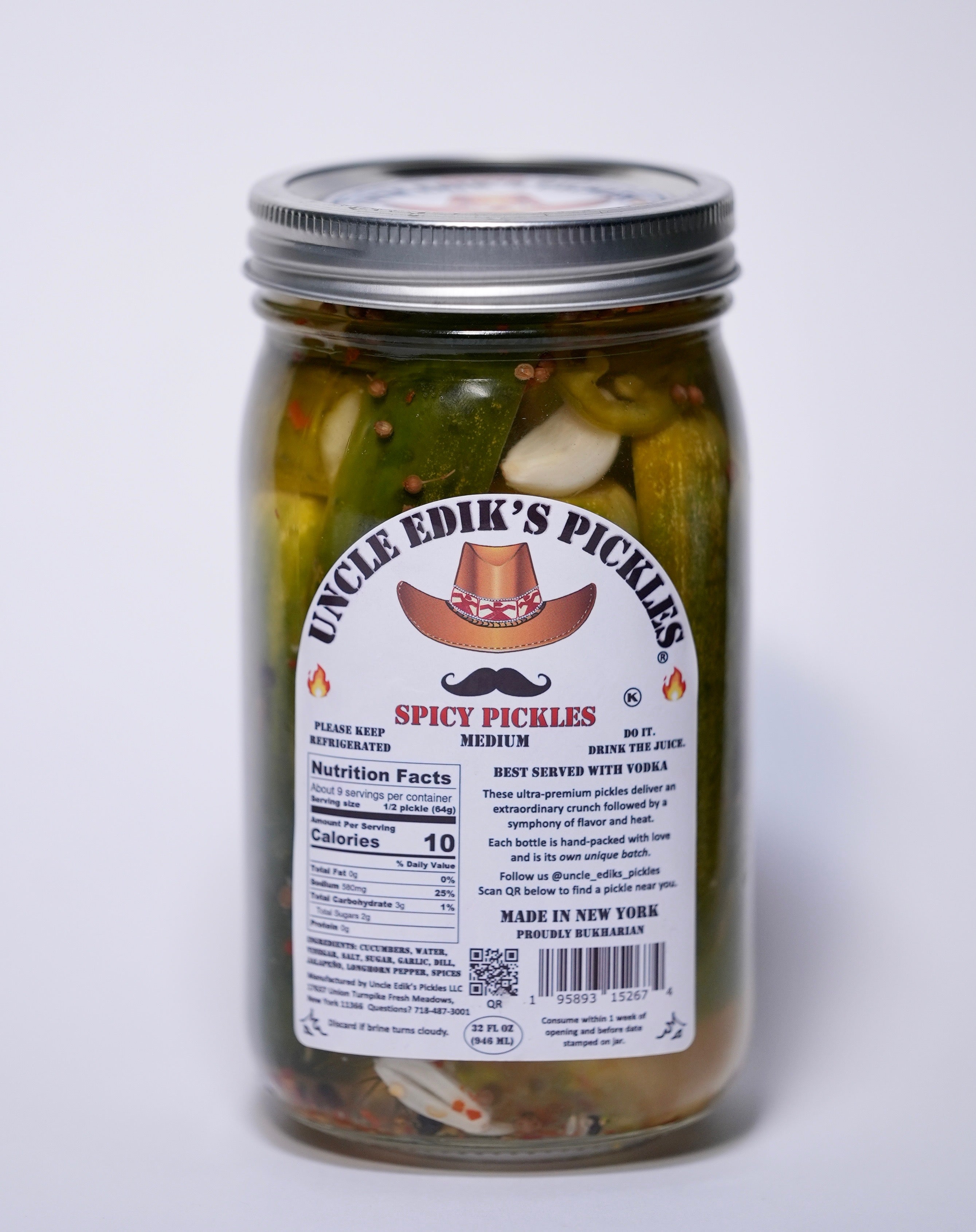 Uncle Edik's Pickles - Spicy Pickles