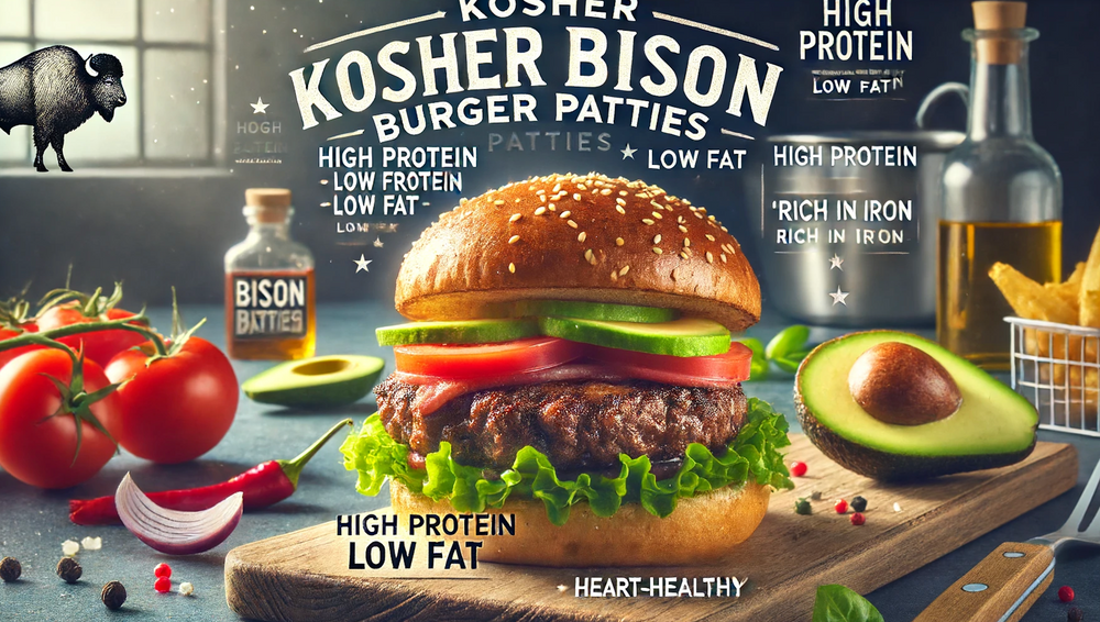 Glatt Kosher American Bison Burgers