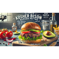 Glatt Kosher American Bison Burgers