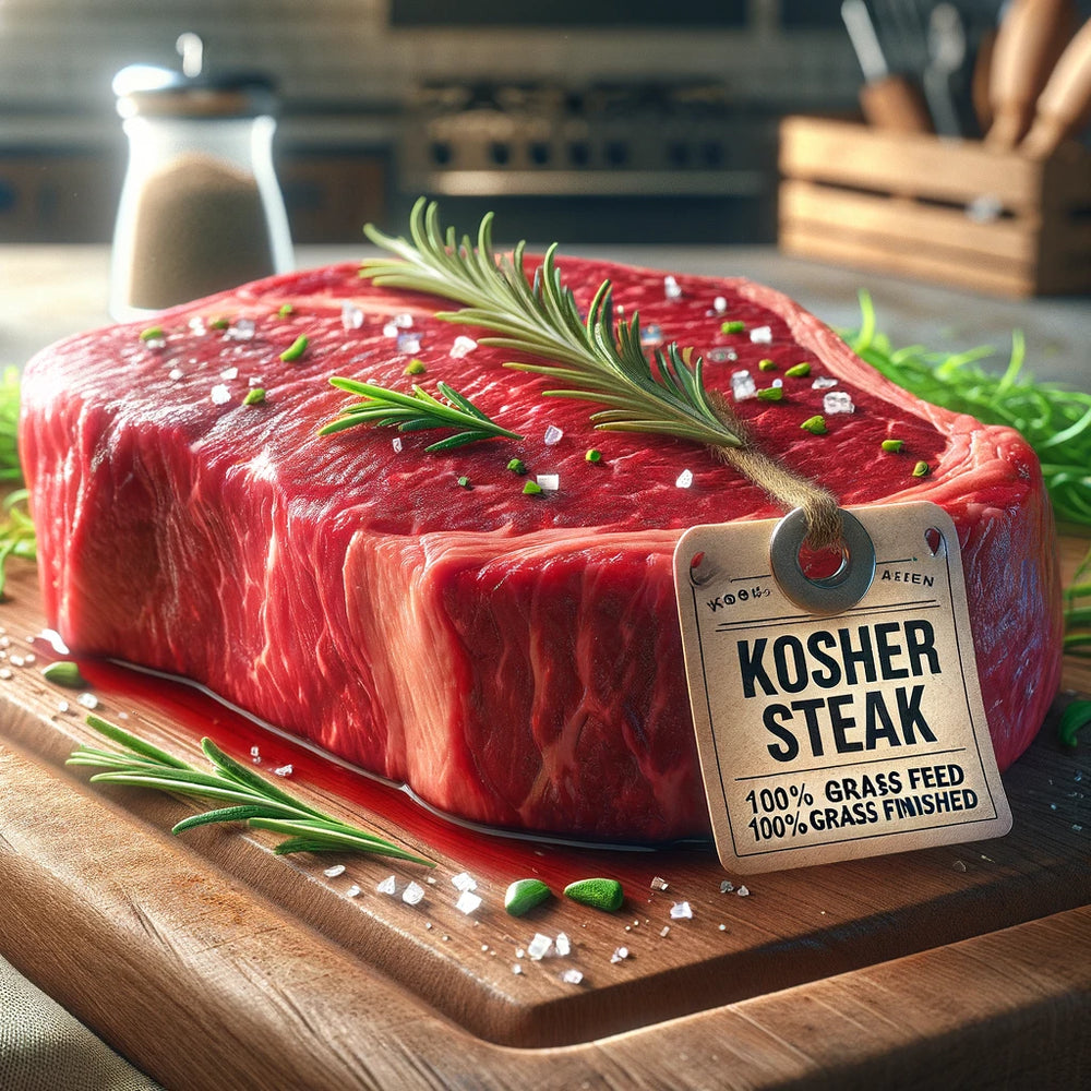 Kosher Grass Fed Rib Steak