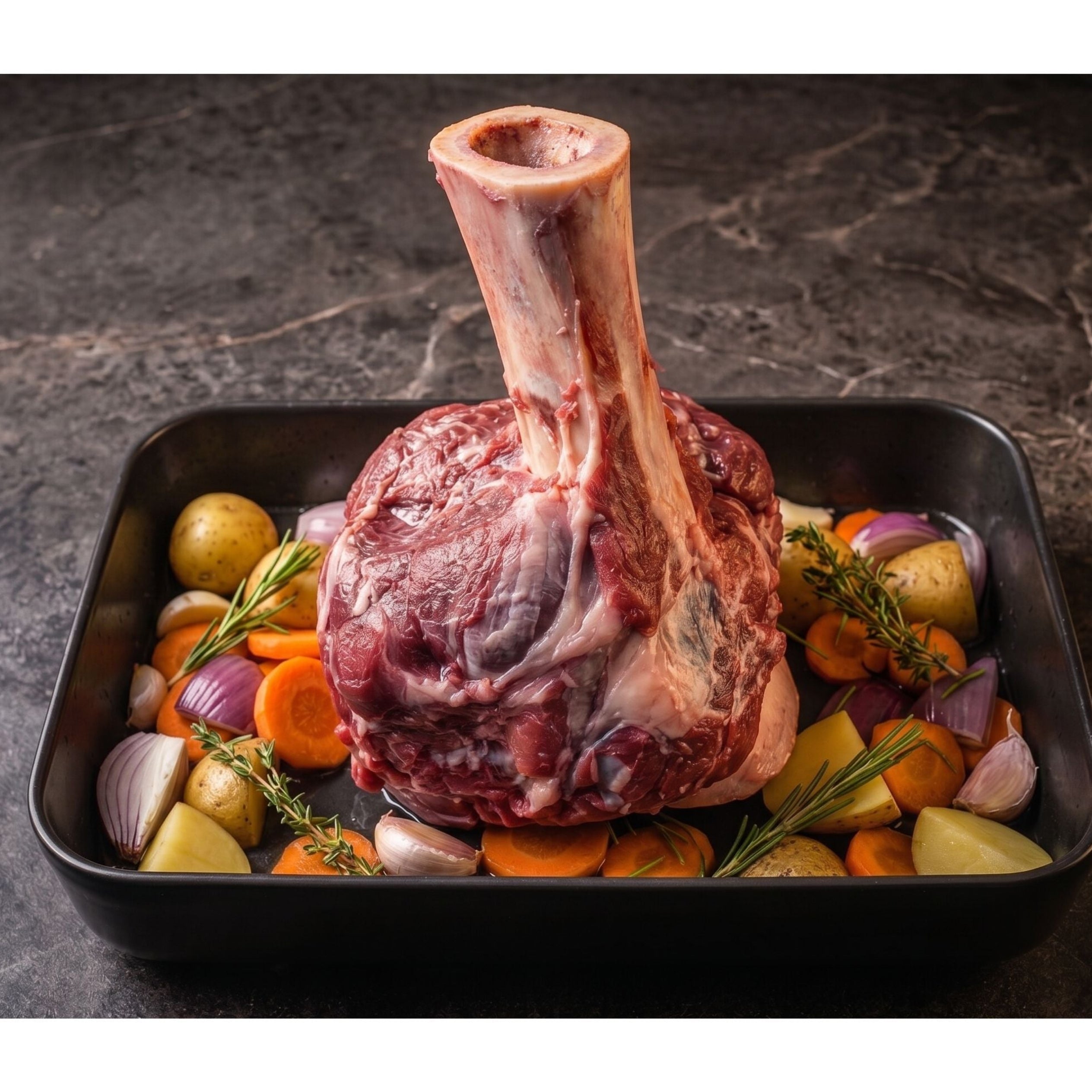 Thor's Hammer (Beef Shank) — kosher beef from Chu's Meat Market