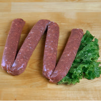 Sweet Italian Beef Sausage — kosher beef from Chu's Meat Market