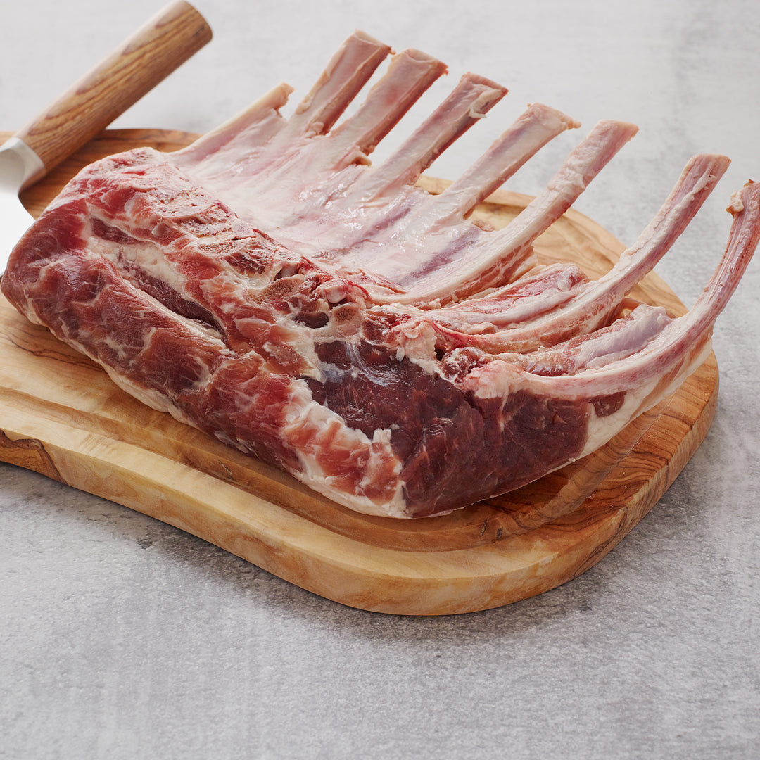 Frenched Rack Frenched Rack of Lamb – Chu's Meat Market