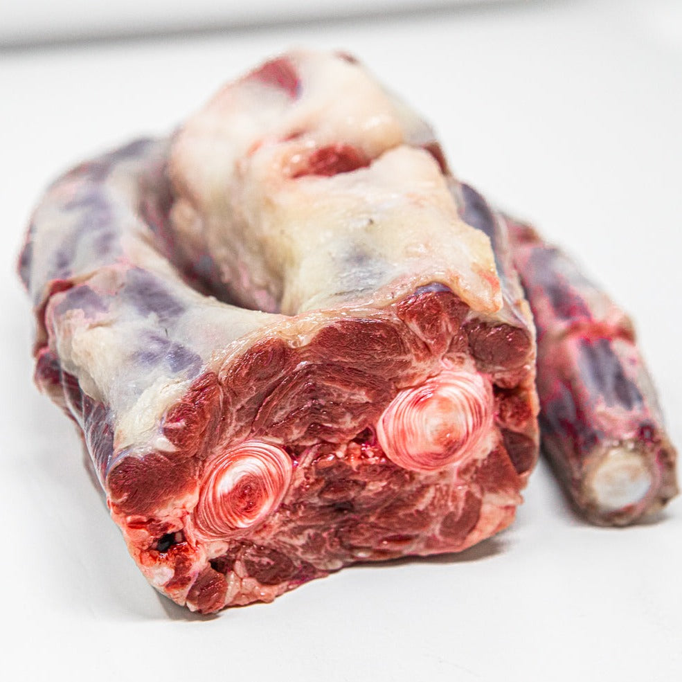 Kosher Wagyu Oxtail at Chu's Meat Market.