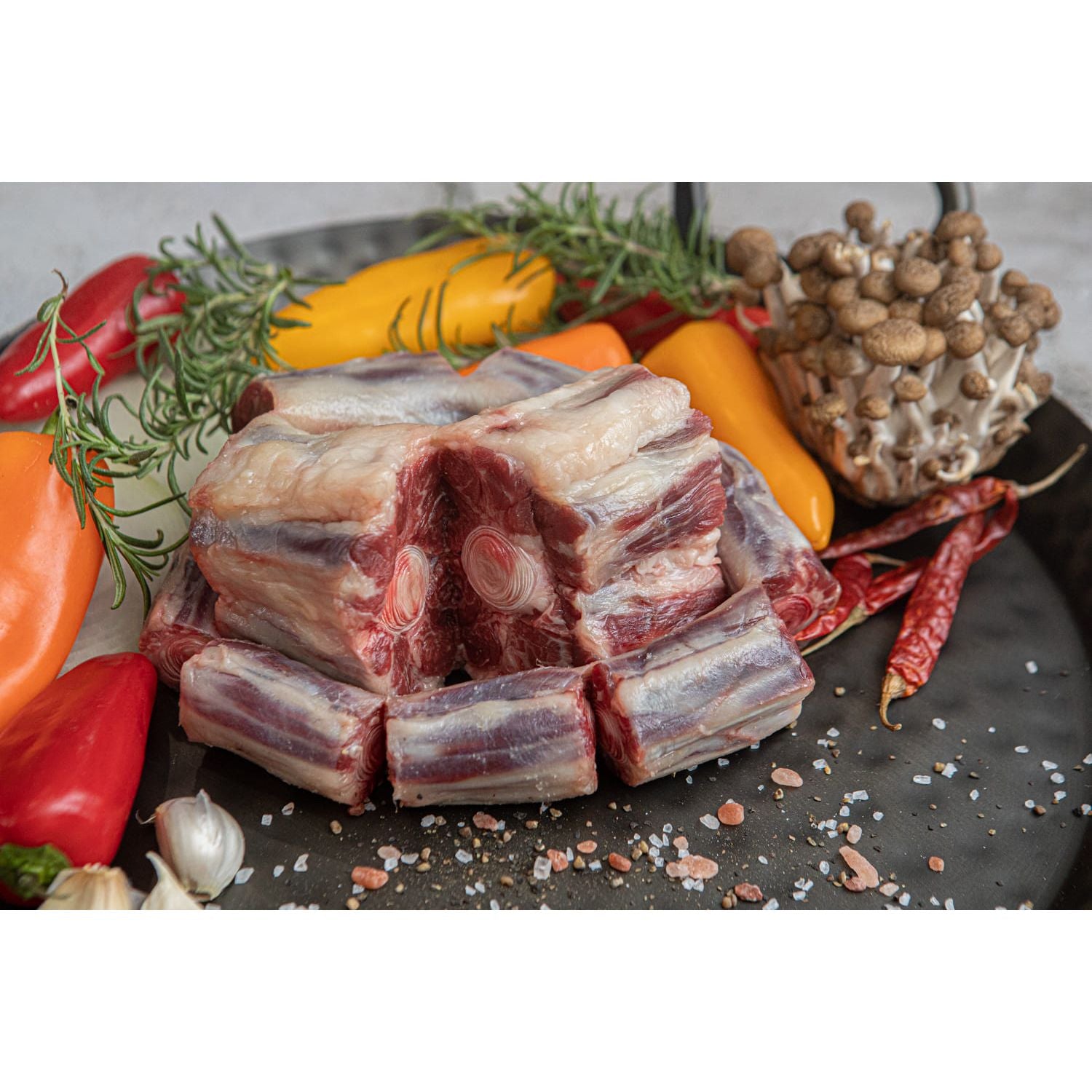 Kosher Wagyu Oxtail at Chu's Meat Market.