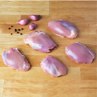Chicken Thigh Filets (Skin ON) — kosher poultry from Chu's Meat Market