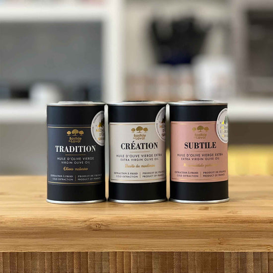BASTIDE DU LAVAL - Trio of Fruity Olives