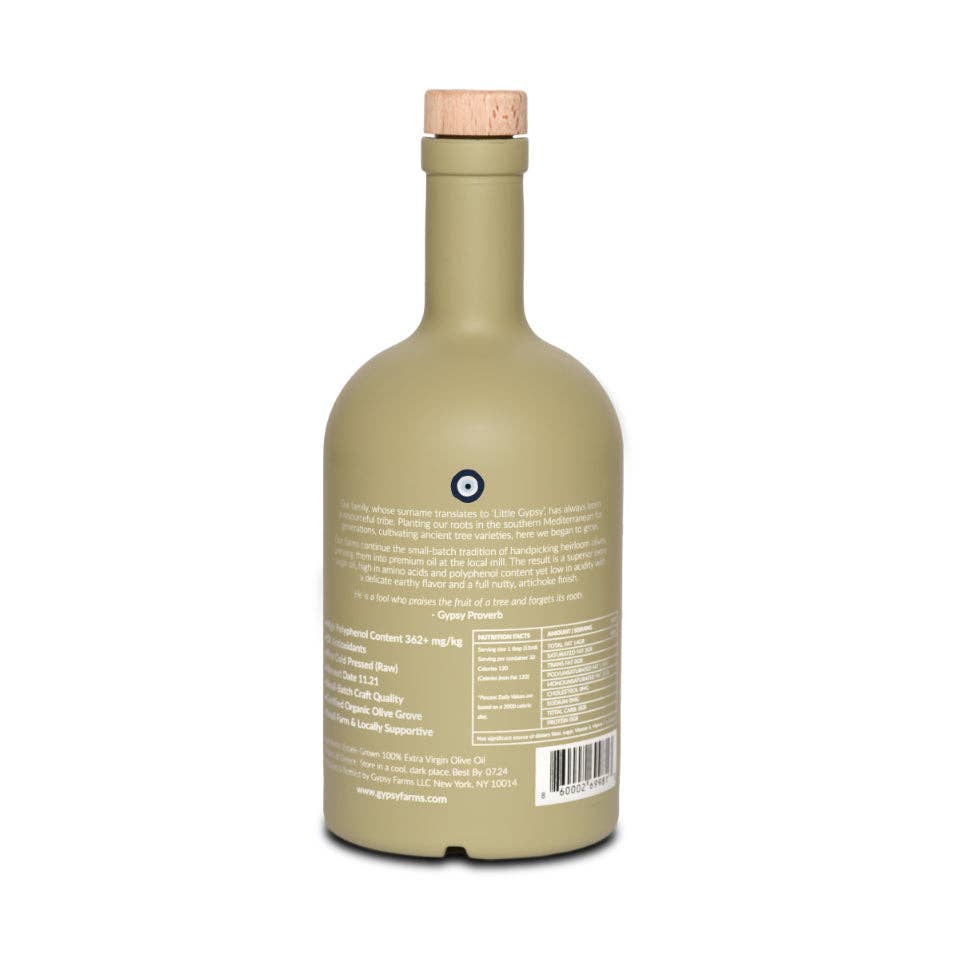 Little Gypsy Farms - Heirloom Private Estate Olive Oil: 500ml