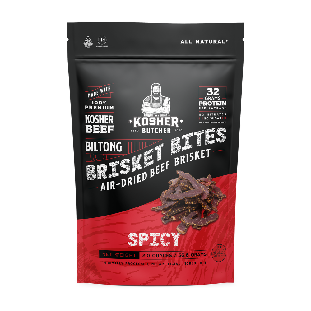 The Kosher Butcher - Brisket Bites 2 oz - Spicy Flavor