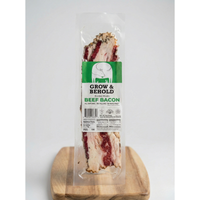 Beef Bacon — kosher beef from Chu's Meat Market