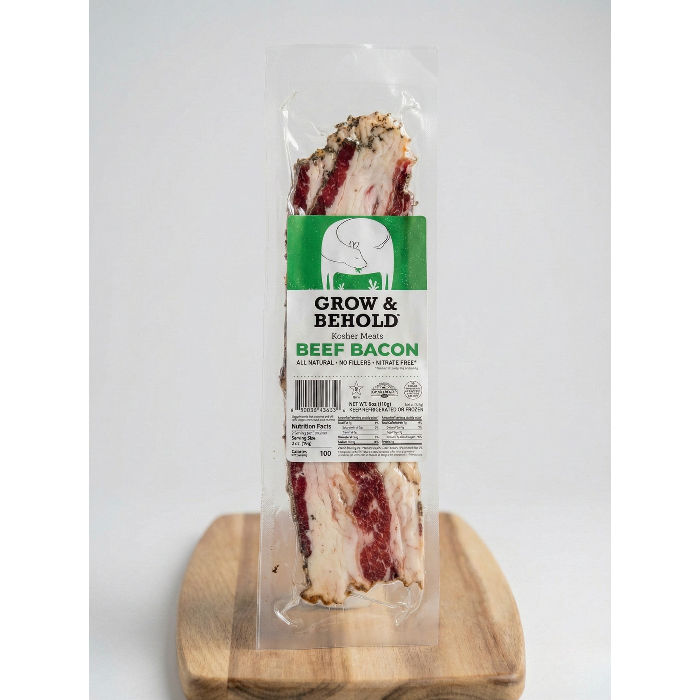 Beef Bacon — kosher beef from Chu's Meat Market