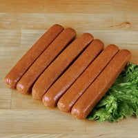 Hot Dogs — kosher beef from Chu's Meat Market
