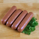 Knockwurst Beef Sausage — kosher beef from Chu's Meat Market