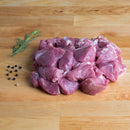 Lamb Cubes for Stew — kosher lamb from Chu's Meat Market