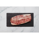 Kosher Wagyu RIbs on a slate board