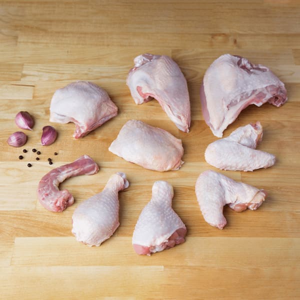 Whole Chicken (8ths) — kosher poultry from Chu's Meat Market