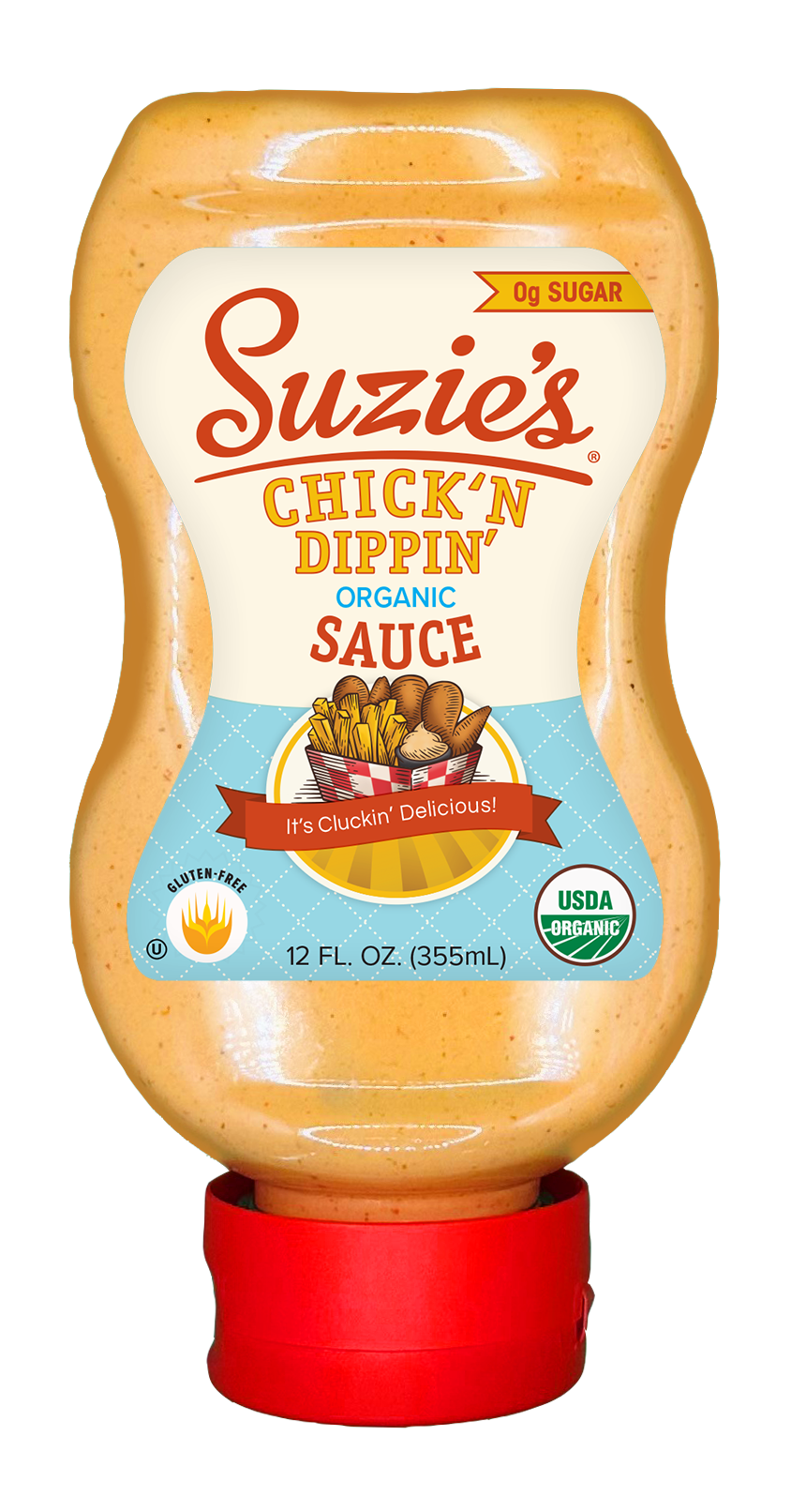 Suzie's Organics -Suzie's Organic Chick'n Dippin' Sauce 12oz
