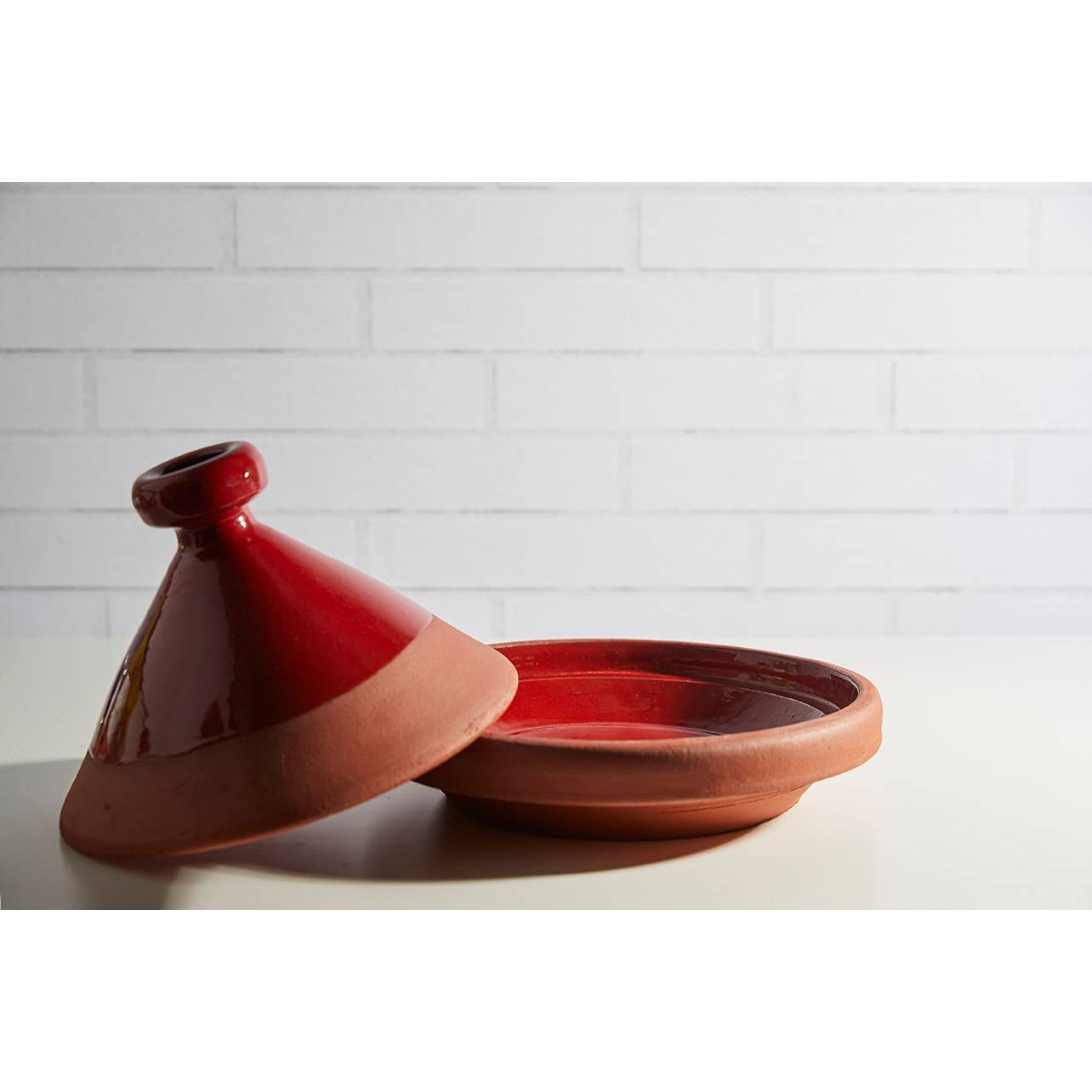 Moroccan Cooking Tagine for Two - Red