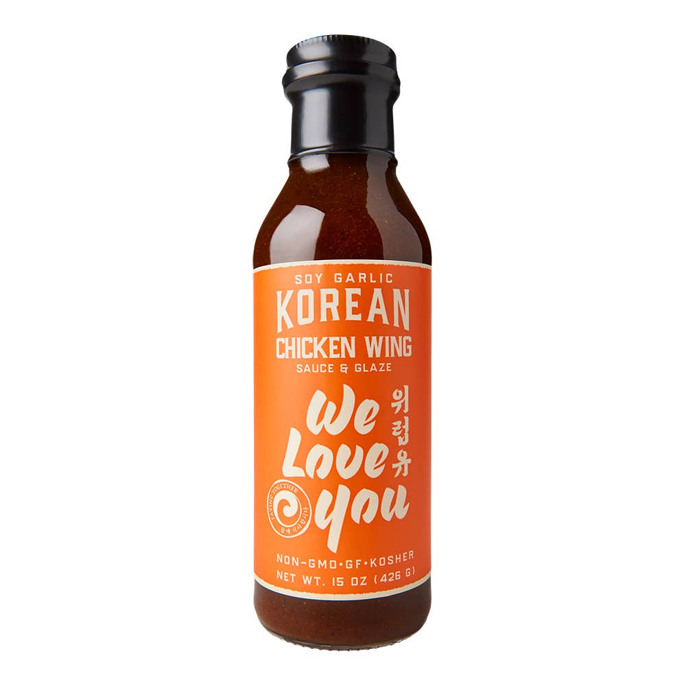 WE LOVE YOU - Korean Chicken Wing Sauce & Glaze