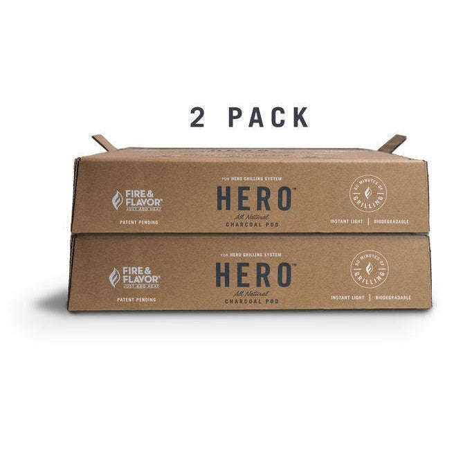 Fire & Flavor - Hero Charcoal Refill - Pack of 2