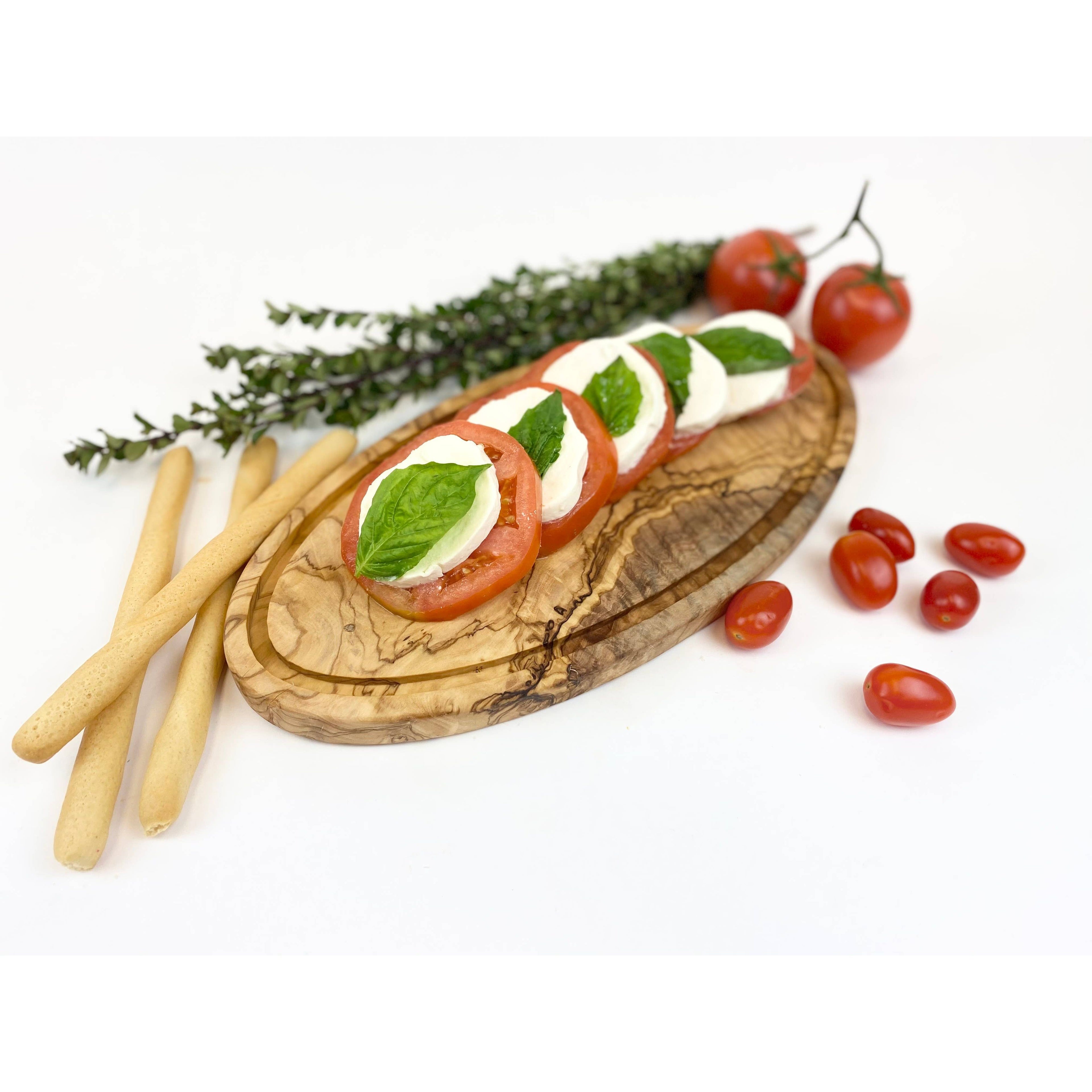 Natural OliveWood - Oval Board
