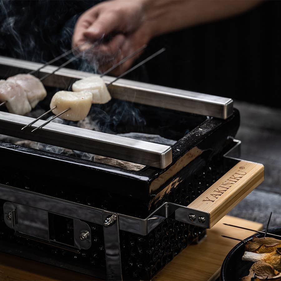 YAKINIKU® | Original Japanese Grill - YAKINIKU Rechthoekige Shichirin Yakitori bars