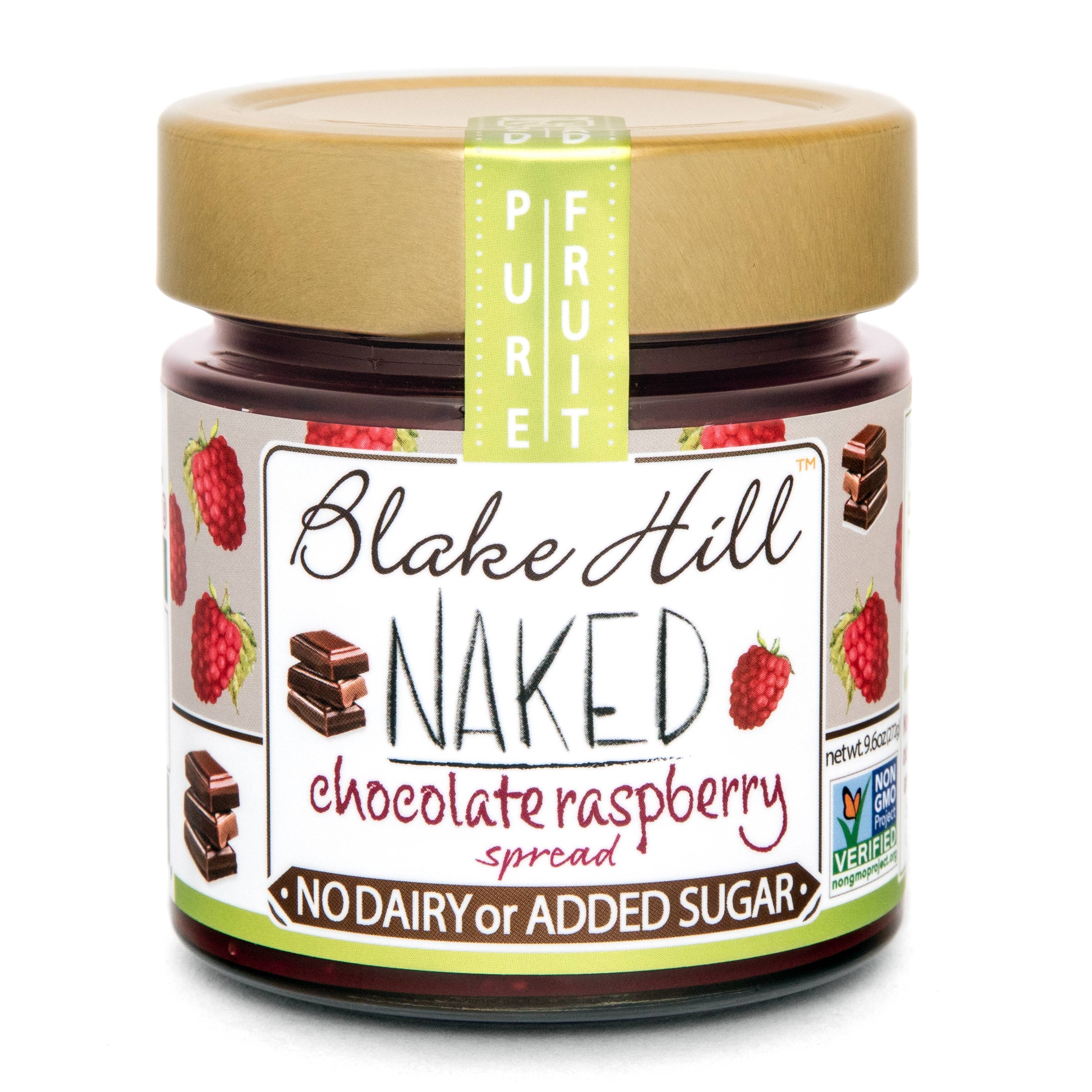 Blake Hill Preserves - Naked Chocolate Raspberry Spread - No Added Sugar