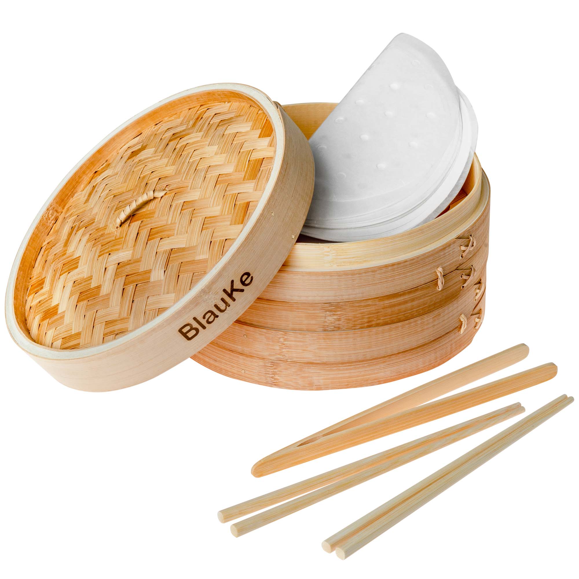 Bamboo Steamer Set