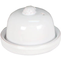 Eurita Garlic Baker Terracotta, White — Chu's Meat Market